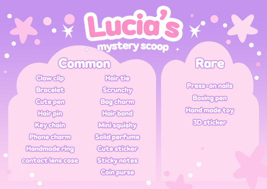 Lucia Cute Mystery Scoop Gifts