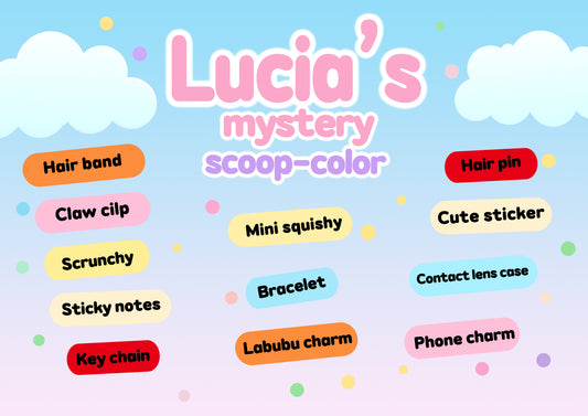 Lucia mystery box-color